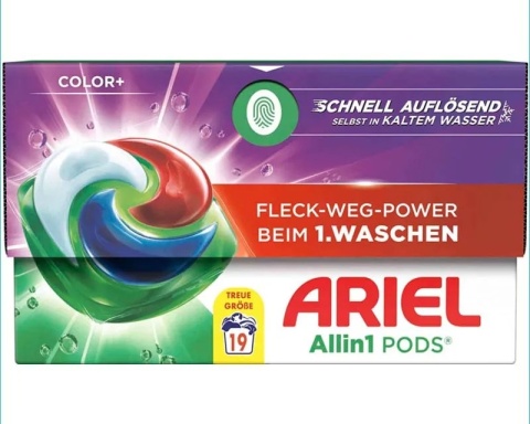 Ariel kapsułki do prania 19szt. Kolor+