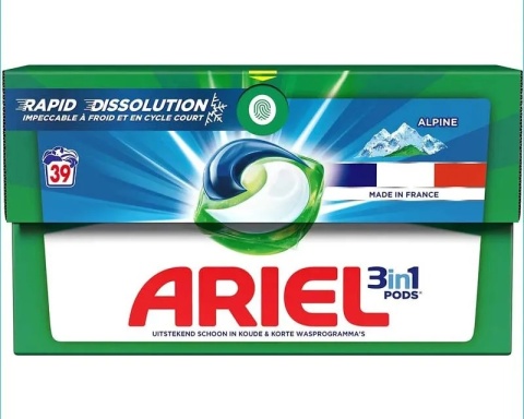 Ariel kapsułki do prania 39szt. Uniwersalny Alpine