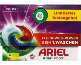 Ariel kapsułki do prania BOX 10szt. Kolor+