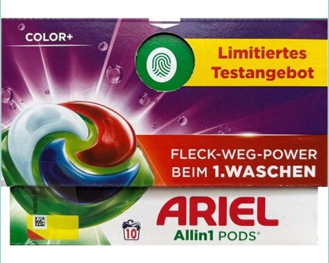 Ariel kapsułki do prania BOX 10szt. Kolor+