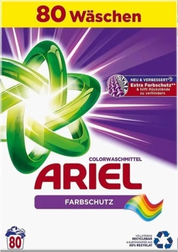 Ariel proszek do prania 4,8kg/80 Kolor+