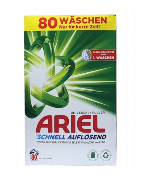 Ariel proszek do prania 4,8kg/80 Uniwersalny+