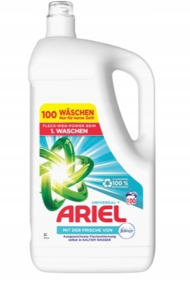 Ariel żel do prania 5l/100 Uniwersalny