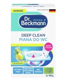 Dr Beckmann aktywna piana do czyszczenia WC 3x100g