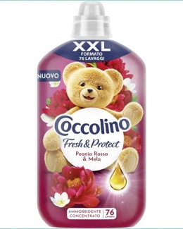 Coccolino płyn do płukania 1,75 l / 76 prań – Czerwona piwonia i jabłko