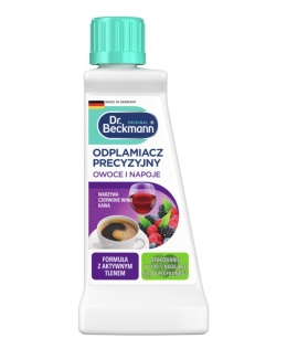Dr Beckmann odplamiacz 50ml. Owoce i napoje