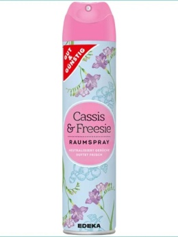 G&G ODŚWIEŻACZ SPRAY 300ml (CZARNA PORZECZKA)