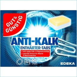 G&G tabletki odkamieniające do pralki 60tabl