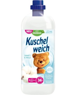 Kuschelweich płyn do płukania 1 l – Delikatny i łagodny