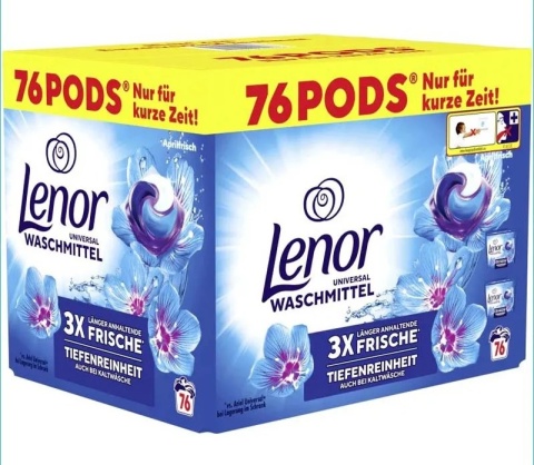 Lenor 3w1 kapsułki do prania 76szt. Uniwersalny