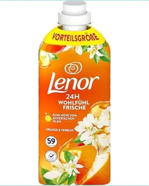 Lenor płyn do płukania 1,239 l / 59 prań – Pomarańcza i werbena