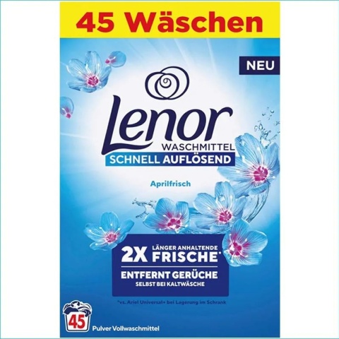 Lenor proszek do prania 2,475kg/45 Uniwersalny