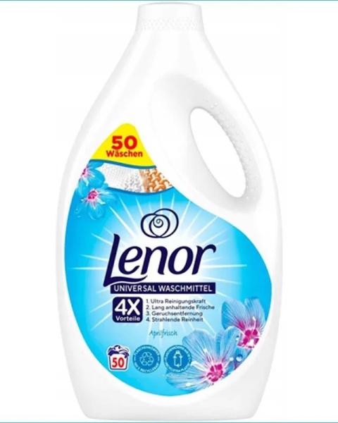 Lenor żel do prania 2,5l/50 Uniwersalny - Wiosenna Świeżość