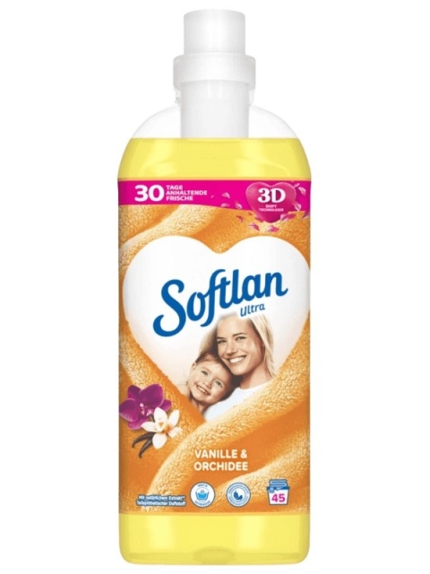 Softlan płyn do płukania 1L (Waniliowo-Kwiatowy)