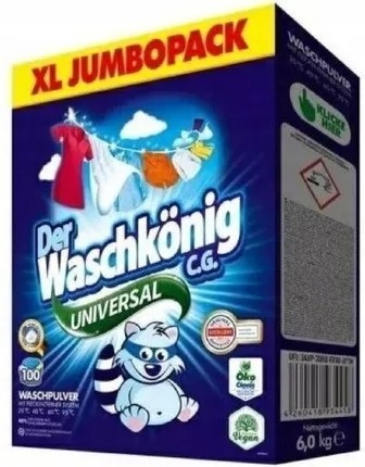 Waschkonig proszek do prania 6kg. Uniwersalny