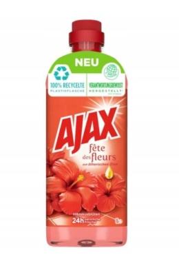 Ajax płyn do podłóg 1 L / Kwiat hibiskusa