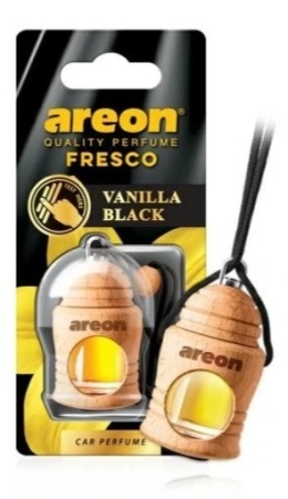 Areon Fresco zapach samochodowy / Czarna Wanilia