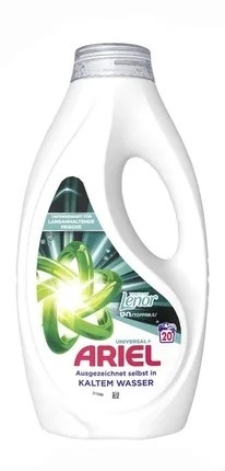 Ariel żel do prania 900 ml / Uniwersalny z zapachem Lenor