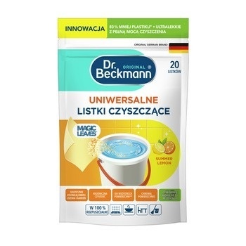 Dr. Beckmann płyn do podłóg w listkach 20 szt. / Letnia cytryna