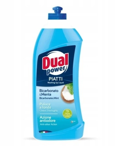 Dual Power płyn do mycia naczyń 1 l / Soda oczyszczona