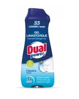 Dual Power żel do zmywarki 660 ml / Klasyczny