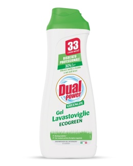 Dual Power żel do zmywarki 660 ml / Eco Green