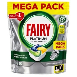Fairy Platinum kapsułki do zmywarki 44 szt. / Cytryna