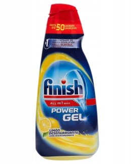 Finish All in 1 żel do zmywarki 1 l / Cytryna