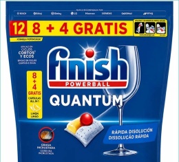 Finish Quantum kapsułki do zmywarki 12 szt. / Cytryna