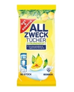 G&G chusteczki do czyszczenia uniwersalne 80szt