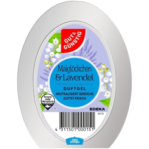 G&G odświeżacz powietrza w żelu 150 g / Lawenda