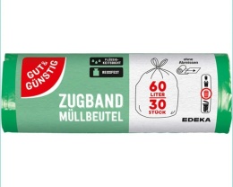 G&G worki na śmieci 60 L / 30 szt