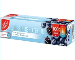 G&G worki na żywność z klipsem 100szt