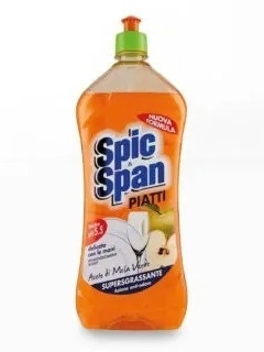 Spic & Span płyn do mycia naczyń 1 l / Ocet z zielonego jabłka
