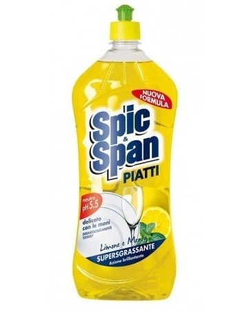 Spic & Span płyn do mycia naczyń 1 l / Cytryna i mięta