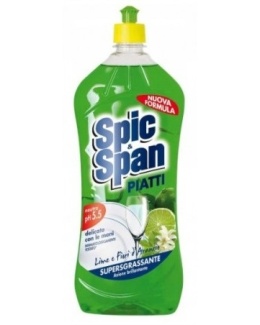 Spic & Span płyn do mycia naczyń 1 l / Limonka i kwiat pomarańczy