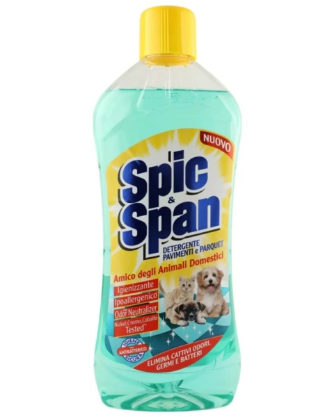 Spic & Span płyn do podłóg 1 L / Przyjazny zwierzętom